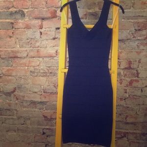 Guess by Marciano black form fitting dress